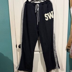 Star Wars Black and Gray Sweatpants